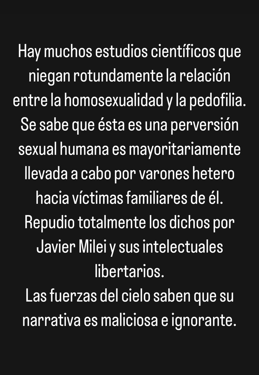 La orientación sexual no es igual a una perversión sexual.  Es muy dañino hablar sobre temas psiquiátricos como lo es la pedofilia y hacer una ensalada de frutas con la homosexualidad.