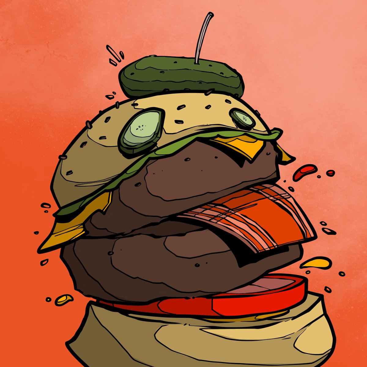 Who wants burgers?