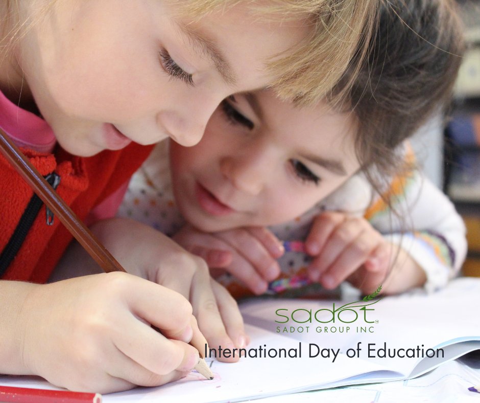 GroupSadot's tweet photo. 📚 Education = Growth! 🌾🌍
This #InternationalDayOfEducation, we celebrate knowledge as the key to sustainable agriculture and global food security. 🌱💡 Let’s invest in learning for a better tomorrow! 🌟
#EducationMatters #GlobalImpact #LearningForChange https://t.co/dR9CKx9LDF