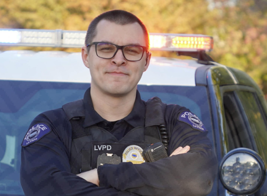 CaptArmbrust's tweet image. 01.23.2023 #Day1 @lavistapolice @CityofLaVista for OFC Robb. Join me in celebrating his 2yr @workiversary He previously served @LVMPD He is 1 of our #FTOs &amp;amp; a TASER instructor.  He is a valued member of our team &amp;amp; our training cadre.  Congratulations OFC Robb!!