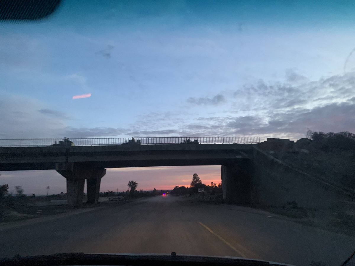 Mahmodshikhibra's tweet photo. Massive military convoys of #Styrian new gov r moving around Homs city early morning
This movement comes amid ongoing clashes between Syrian gov forces &amp;followers of former Baathist regime west of Homs city mid of #Syria
Local reports talk about violations against Alawaites https://t.co/CvXUCgbFzD