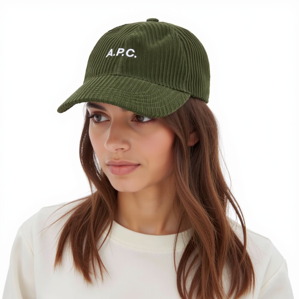 The hat may be real, but the model on the right is AI generated. 

With <a href="/flairAI_/">Flair AI</a>'s On-Model AI Product Photography, you will never have to advertise your products with a boring white-backgrounds again.