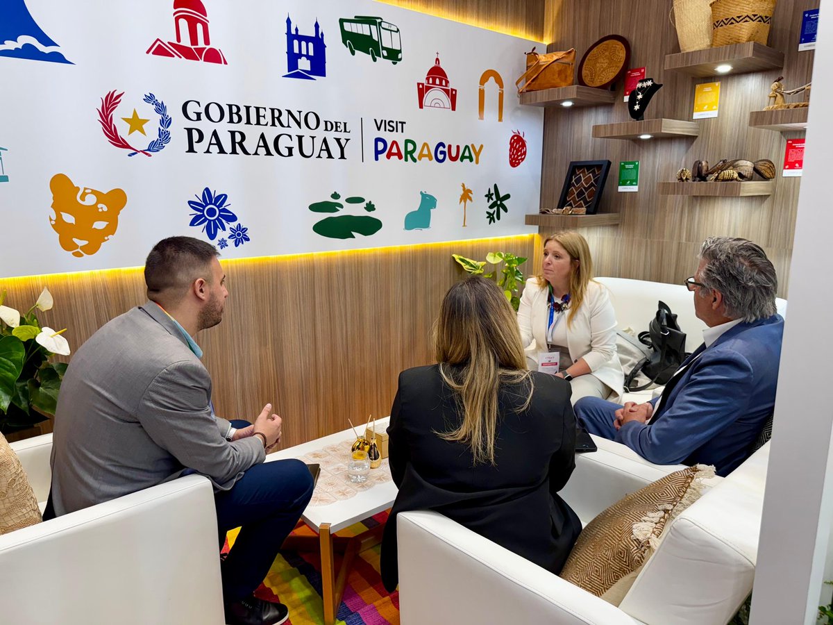 🚀 ¡Otra exitosa jornada en FITUR Madrid!

Entre las reuniones más destacadas de esta tercera jornada, rescatamos el encuentro de nuestros representantes con el equipo del Ministerio de Turismo de Paraguay. 🇵🇾

¡Seguimos apostando por el trabajo conjunto y por el turismo!