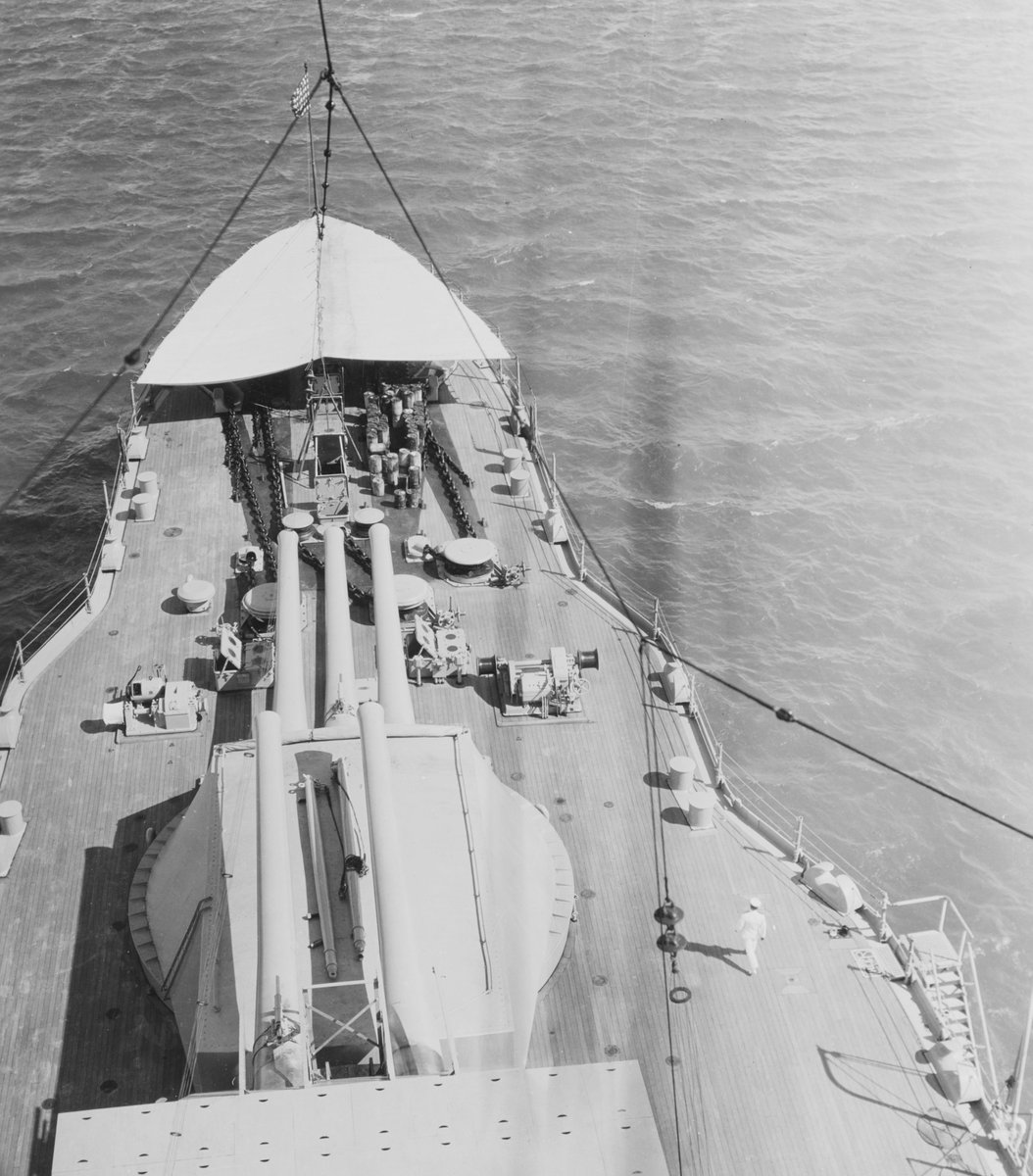 pacificparks's tweet photo. #FascinatingFact: #USSNevada (BB-36), known as the #CheerUpShip since #WWI, lived up to her nickname on Dec 7, 1941. During the #PearlHarbor attack, USS Nevada was the only battleship to get underway: https://t.co/YUjBC1hmA8
📷: Naval History and Heritage Command https://t.co/73eTgCOGQ4