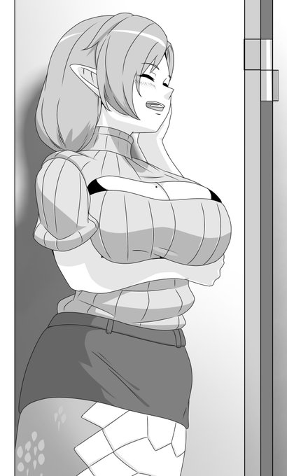 年末のお礼絵にフォッツさんのとこのラミアお姉さんを… 