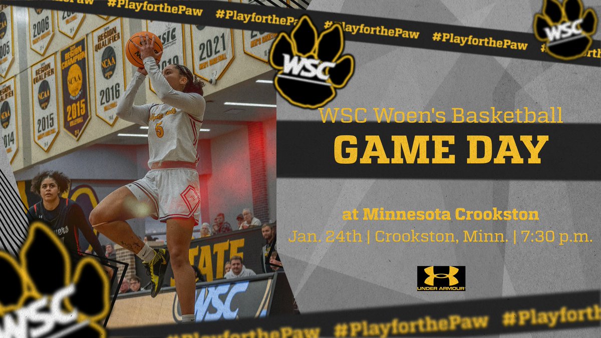 Wayne State Wildcats (@wscwildcats) on Twitter photo 🏀GAME DAY🏀
<a href="/WayneStateWBB/">Wayne State WBB</a> hits the road to take on Minnesota Crookston this evening!
📌Crookston, Minn
🕞7:30 p.m.
📽️nsicnetwork.com/wscwildcats/
📊goldeneaglesports.com/sidearmstats/w… 🏀GAME DAY🏀
<a href="/WayneStateWBB/">Wayne State WBB</a> hits the road to take on Minnesota Crookston this evening!
📌Crookston, Minn
🕞7:30 p.m.
📽️nsicnetwork.com/wscwildcats/
📊goldeneaglesports.com/sidearmstats/w…