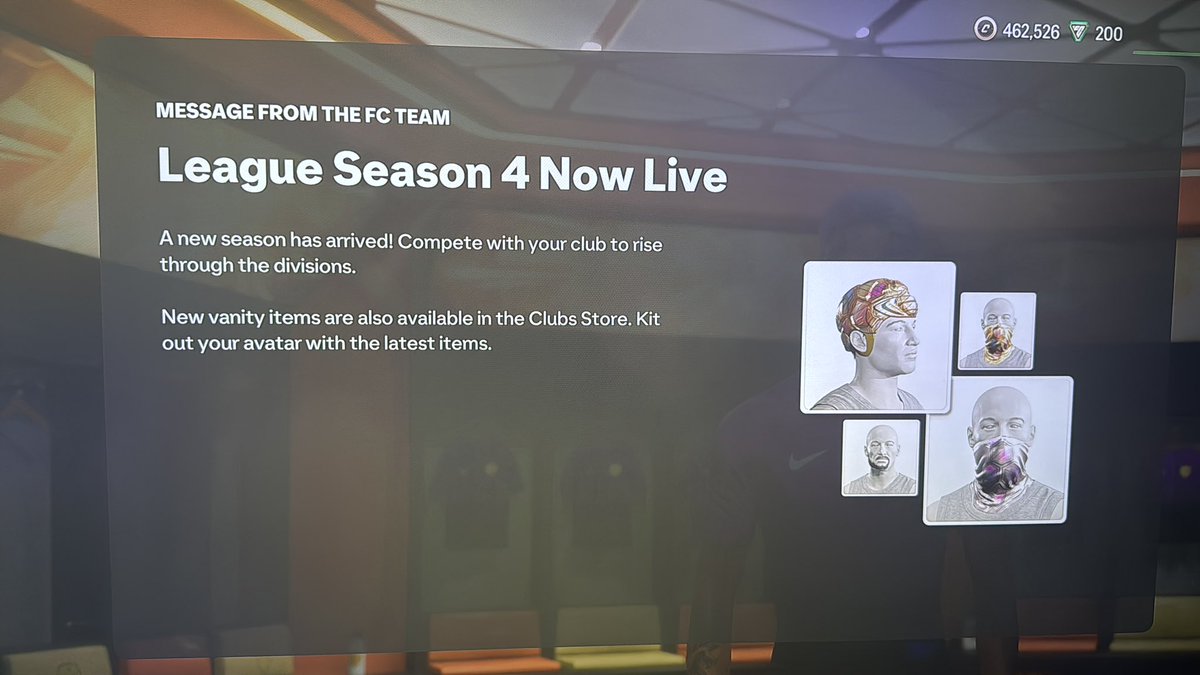 djuh0h's tweet photo. @EASFCDirect I have been shown this message no less than 15 times since last night. Please make takeover screens fully dismissible or make your engine personalized enough to understand when we’ve seen them and when we haven’t. #EAFC25 #ProClubs https://t.co/xkCYWR0JGB