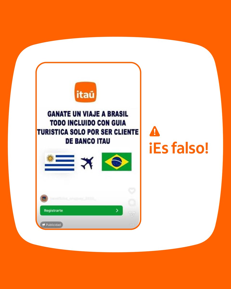 Itaú Uruguay tweet media