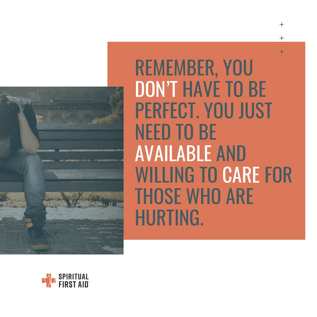 spiritual1staid's tweet photo. The past few years have brought immense grief and challenges.

Offering comfort to those in pain can feel overwhelming. As Romans 12:15 says, “Mourn with those who mourn.” 

Swipe for tips on what not to say and how to bring true care.

 #SpiritualFirstAid #HelpingHelpers https://t.co/28nmC01q7l