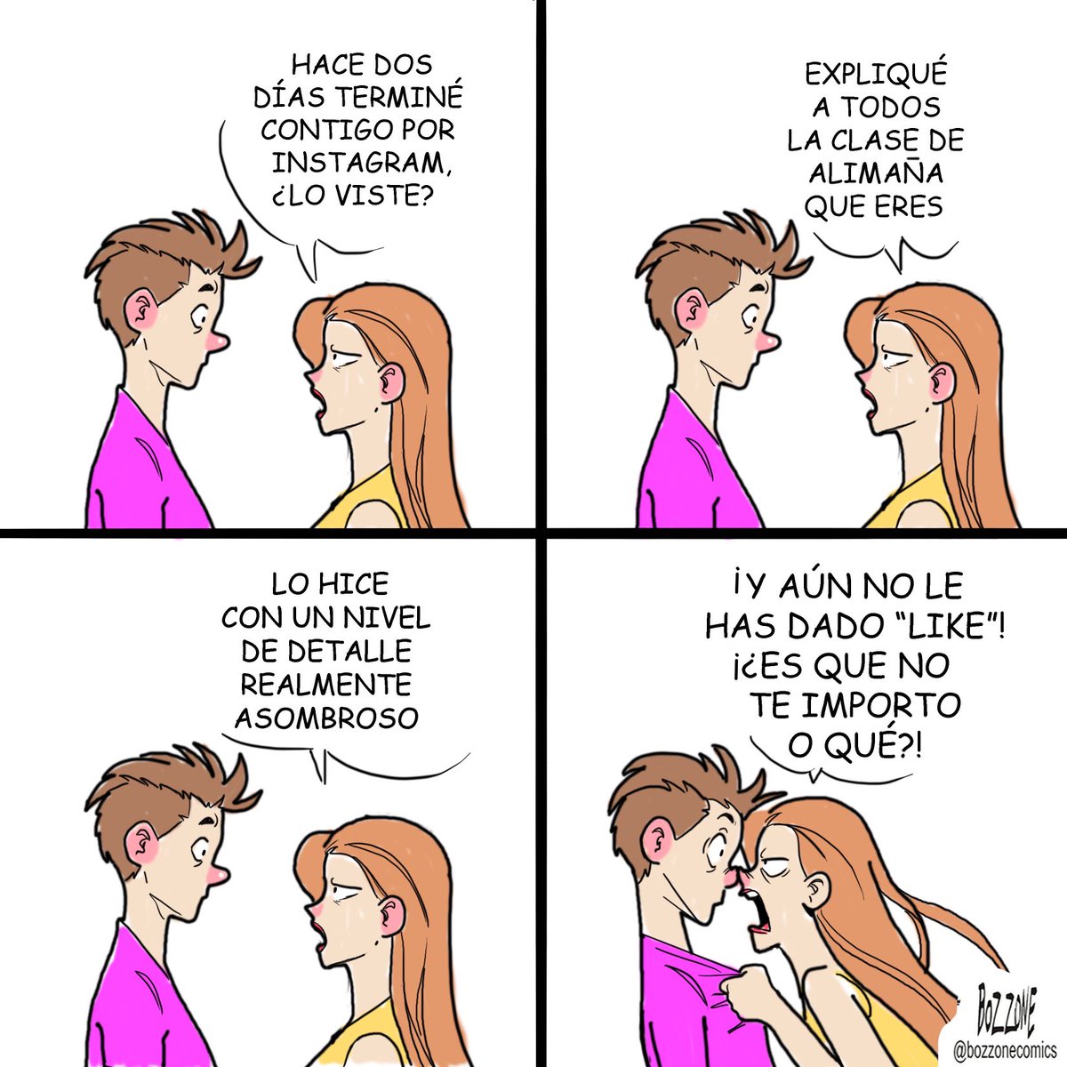 “No me has dado like”