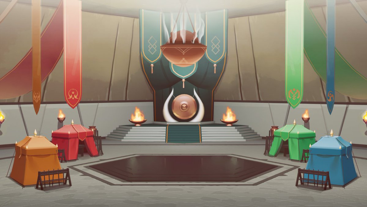 🎨 The Training Area of Epoch City is getting a facelift! Here is some concept art of what that might look like ⚔️