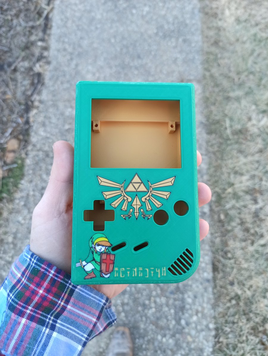 redherring32's tweet image. I made a Zelda edition TinyTendo housing. Is multicolor printing cool or what?

What other "editions" of TinyTendo should I make?