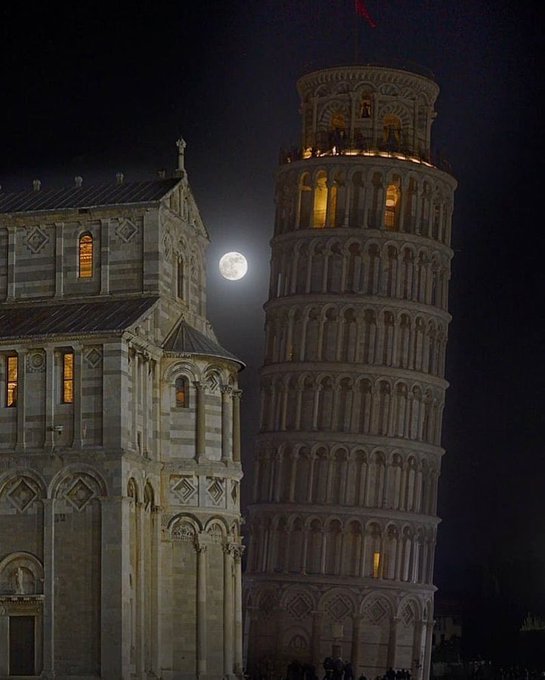 Can I take a photo of the moon?
Leaning Tower of Pisa: Yes, sorry