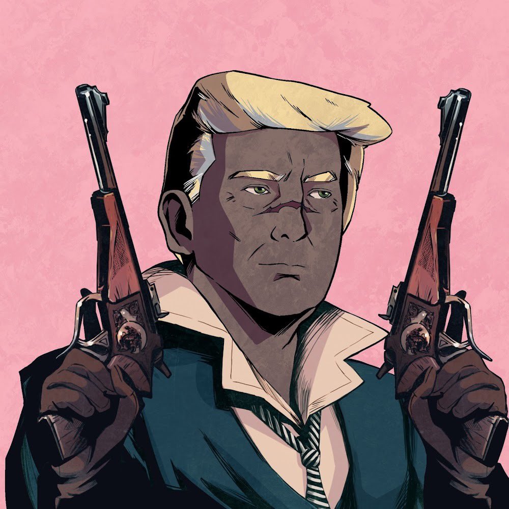 LeroyJ22's tweet photo. Pew Pew to da haters #Trumpit https://t.co/Bvuz5FFzU4