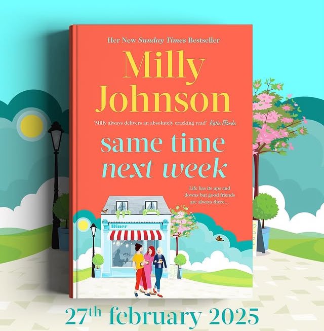 KarenKingston8's tweet image. Whilst everyone else watches #TheTraitors I’m starting to read #SameTimeNextWeek by @millyjohnson @TeamBATC on @NetGalley 
#BookTwitter