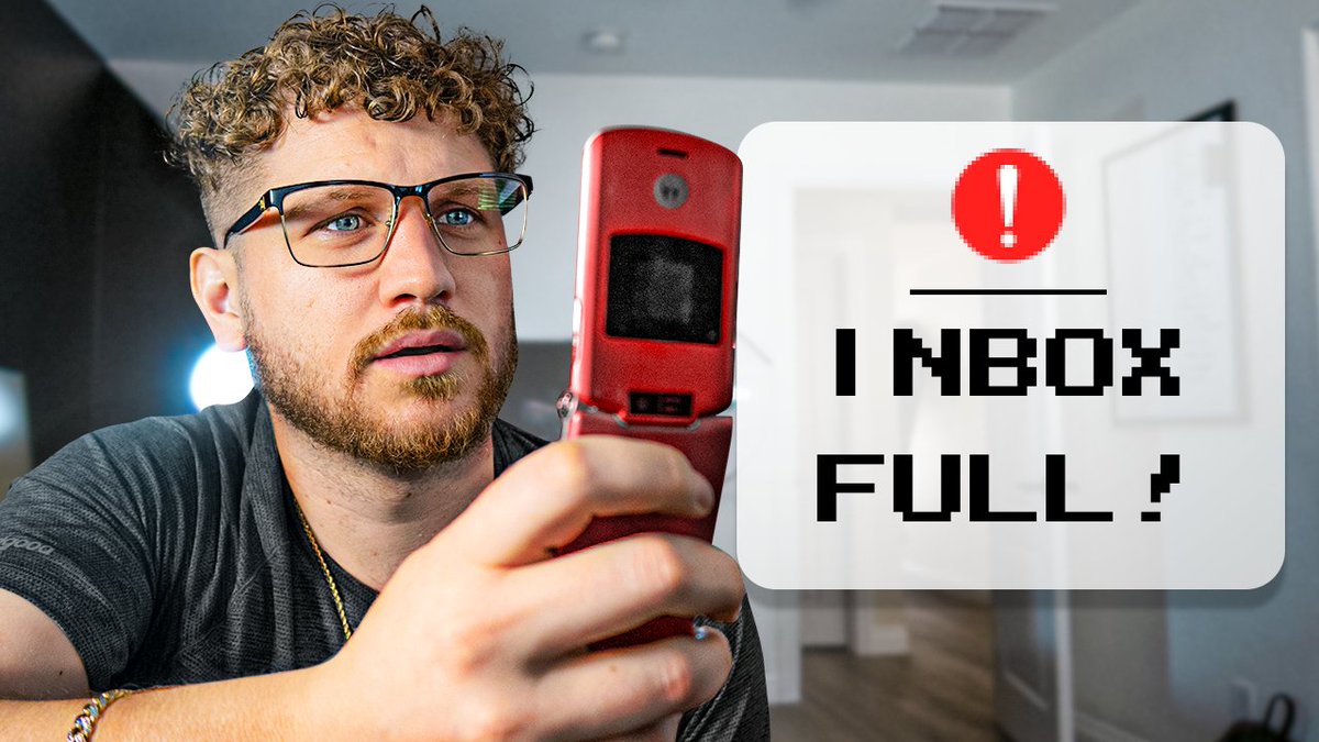 I Used A Flip Phone For A Week 

youtube.com/watch?v=lrlkcS…