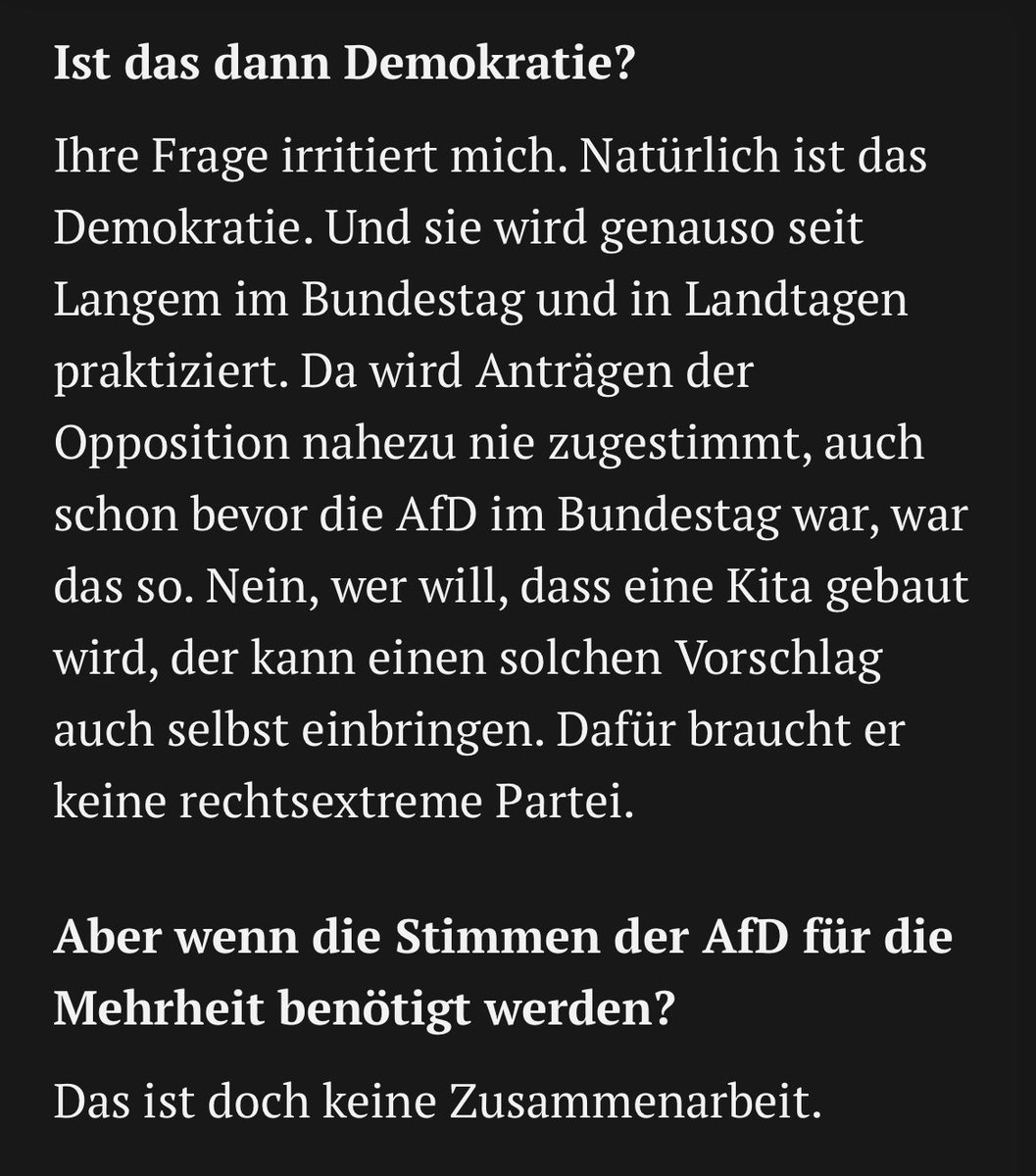 Martin Debes (@martin_debes) on Twitter photo Was der @Bundeskanzler im Sommer 2023 dem <a href="/JanHollitzer/">Jan Hollitzer</a> und mir zum Thema Anträge, Mehrheiten und AfD in der <a href="/TAOnline/">Thüringer Allgemeine</a> sagte: thueringer-allgemeine.de/politik/articl… Was der @Bundeskanzler im Sommer 2023 dem <a href="/JanHollitzer/">Jan Hollitzer</a> und mir zum Thema Anträge, Mehrheiten und AfD in der <a href="/TAOnline/">Thüringer Allgemeine</a> sagte: thueringer-allgemeine.de/politik/articl…