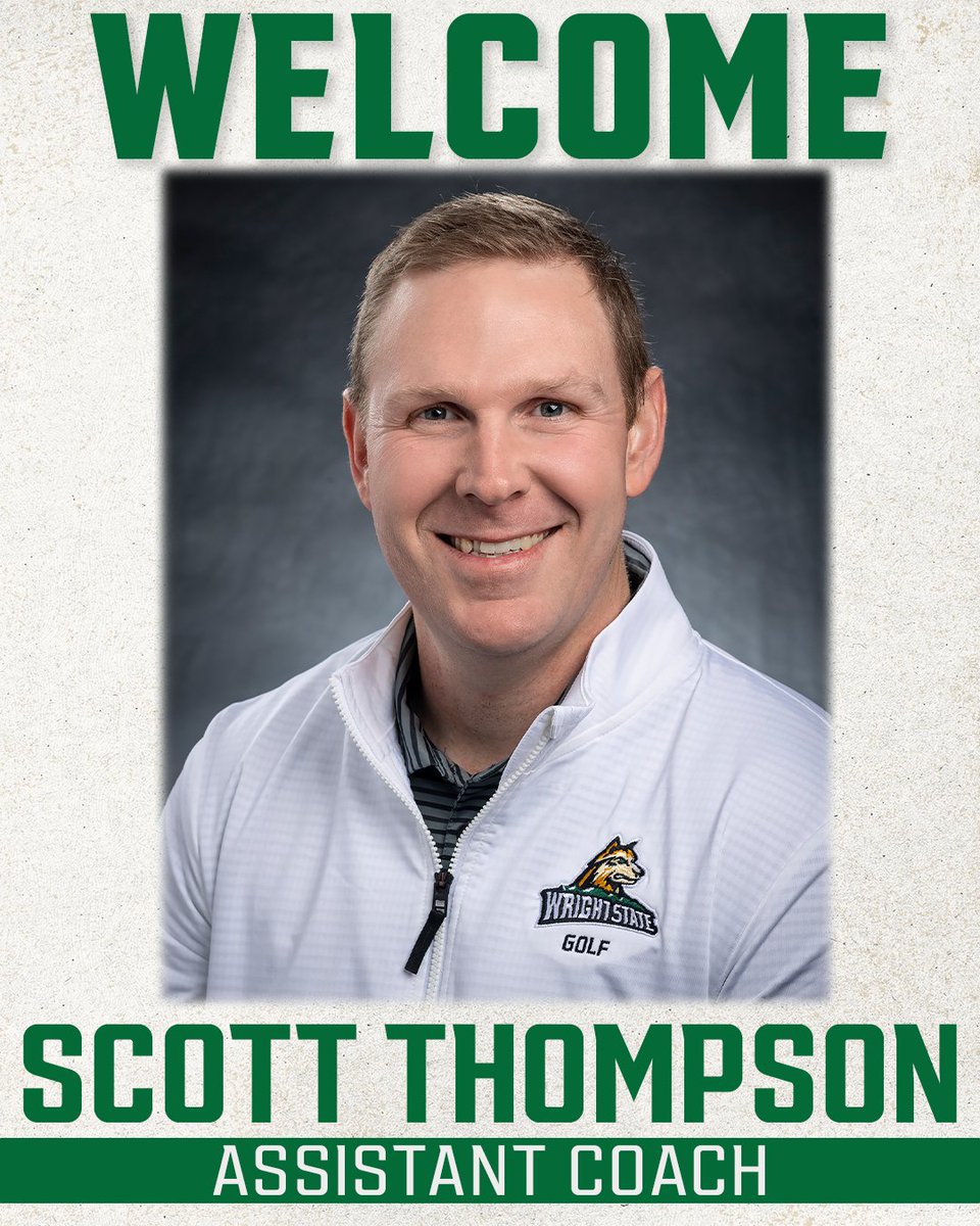 Welcome back to the #RaiderFamily, assistant coach Scott Thompson! 

A Wright State graduate, Thompson played golf for the Raiders from 2008-2012.
📝: bit.ly/WSUThompson