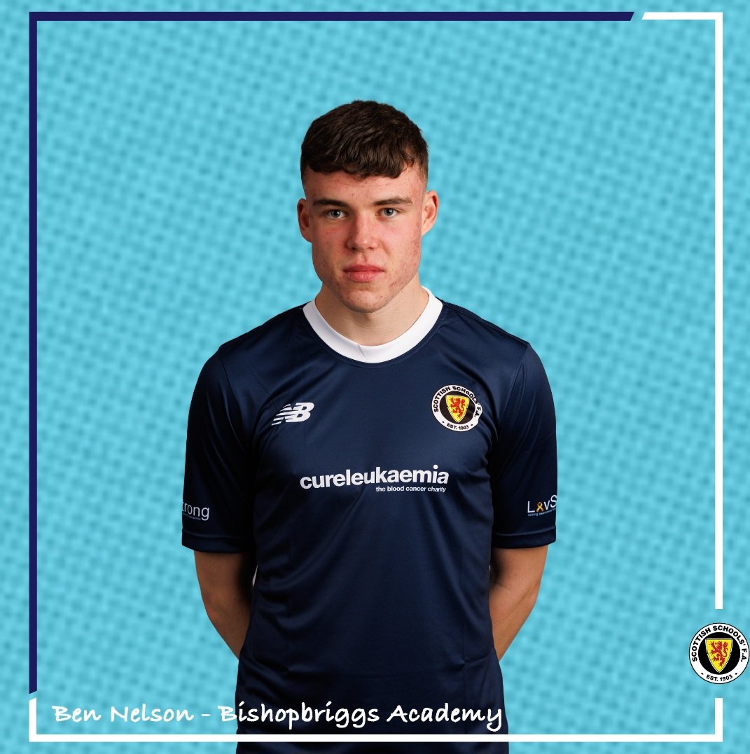 Congrats to Ben N (S5) who made his full Scottish Schools International debut on Wednesday in a friendly match against Australia.

Ben is part of the U18s team that will compete in this year's Centenary Shield competition 🏴󠁧󠁢󠁳󠁣󠁴󠁿🏆.

A fantastic achievement 💫⚽️

<a href="/BishopbriggsAC/">Bishopbriggs Academy</a>