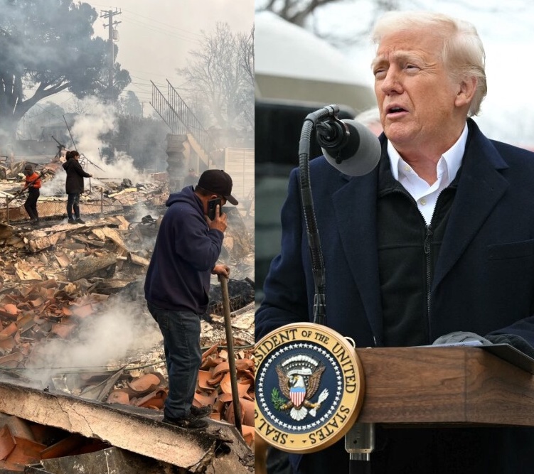 BREAKING: Donald Trump kicks the people of California square in the teeth as they struggle to recover from devastating wildfires by making political demands in return for federal relief funding.

This is the most vile form of politicization...

"I want to see two things in Los