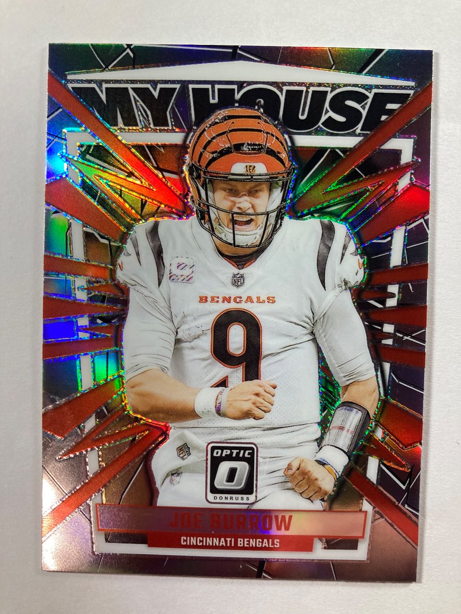 🎁Appreciation Day Giveaway🎁

Winner Announced Monday

🔥Joe Burrow My House Silver Holo

To enter
1. Follow
2. Retweet
3. Like