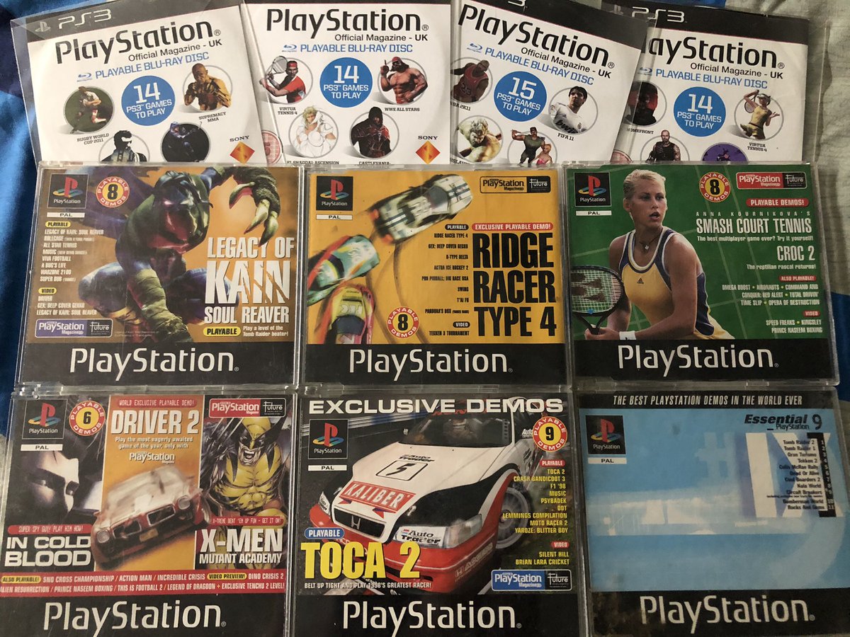 JasonWilde_SIE's tweet photo. @Rosie_Caddick’s new video encouraged me to dig-out my old PlayStation demo discs.

Check out the video here:

https://t.co/hH8BsGdeNV https://t.co/ICOQJYnNdC