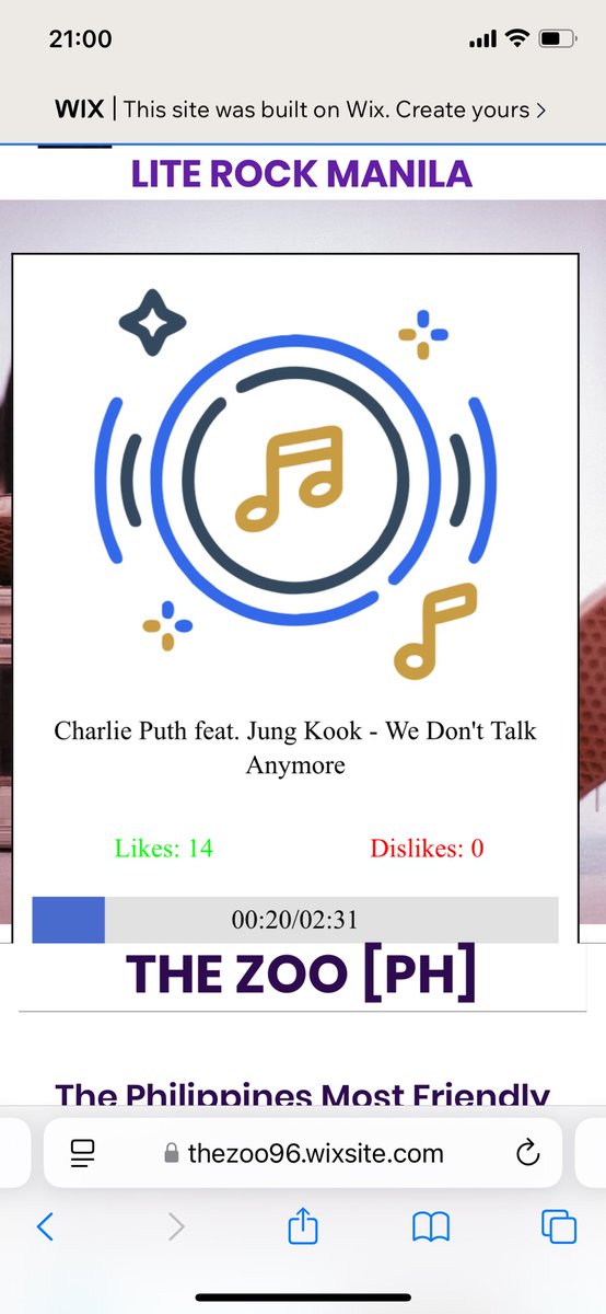 CarinaSEGADE's tweet photo. Thank you @literockmanila for playing all these masterpieces by #Jungkook :
The #LiveAudacy
His wonderful duo with #CharliePuth #WeDon’tTalkAnymore
#NeverLetGo and #PleaseDon’tChange 🔥🔥🔥 https://t.co/4znv7rGXEp