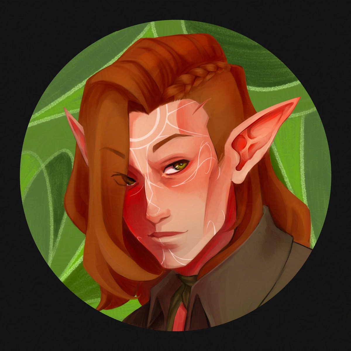 Karpusiart's tweet photo. Treating myself between Commission work with a custom Icon of my Inky Varrahel 🫶
Might have had a brainfart tho and gave him a mana frame instead of stamina xD but i'm too tired to change that now
#dragonageinquisition #inquisitor #fanart #charactericon https://t.co/dPZKRlz9Wq