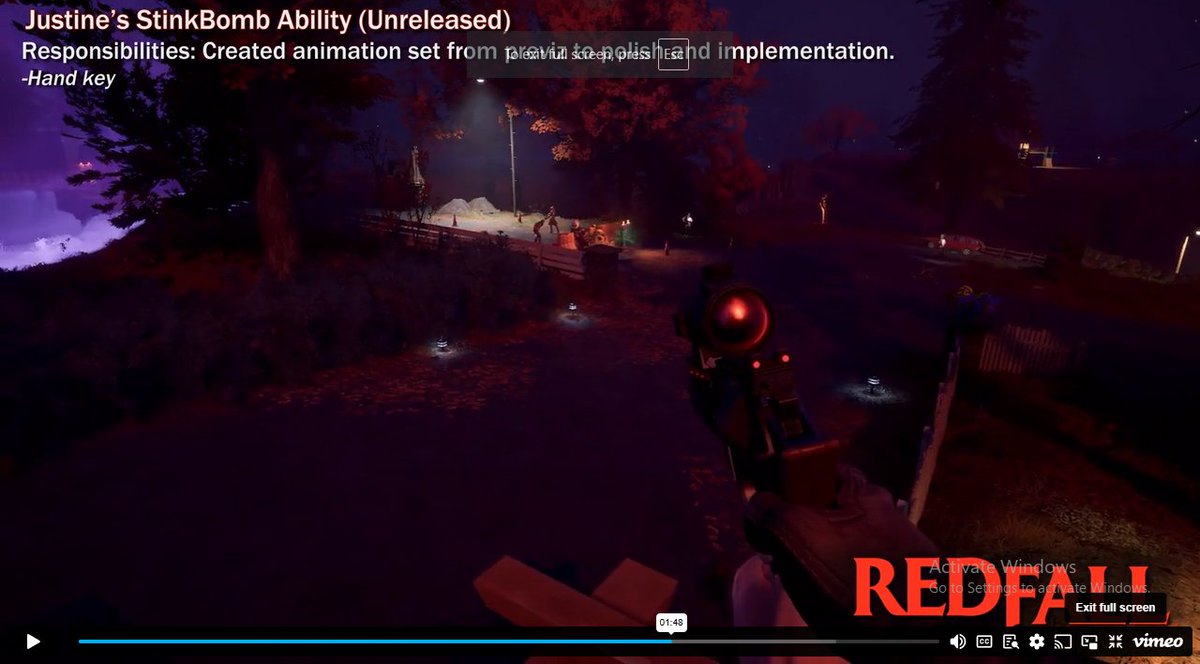 redfallfacts's tweet photo. #redfall i fucking won #redsweep https://t.co/RzoXqXEoy9