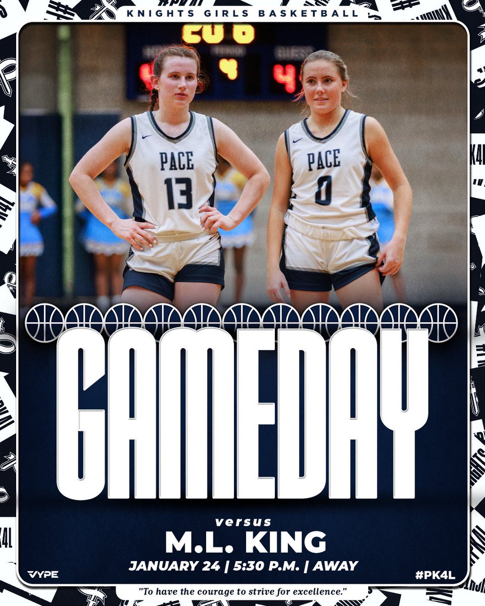 Pace Athletics (@paceknights) on Twitter photo π Game Day
π M.L. King
βοΈ 5:30 P.M.
#PK4L
β
<a href="/PaceKnights_GBB/">Pace Academy Girls Basketball</a> <a href="/CoachKBarlow/">Keydrick Barlow</a> <a href="/KyleSandy355/">Kyle Sandy</a> <a href="/PrepHoopsGA/">Prep Hoops Georgia</a> <a href="/scoreatlanta/">SCORE Atlanta</a> <a href="/OntheRadarHoops/">Shun Williams</a> <a href="/OfficialGHSA/">GHSA</a> <a href="/HoopSeenGA/">HoopSeen Georgia</a> <a href="/FOX5Sports/">FOX 5 Sports</a> <a href="/WSBTVsports/">WSB-TV Sports Zone</a> <a href="/11AliveSports/">11Alive Sports</a> <a href="/RYZEHoops/">RYZE Hoops</a> <a href="/MaxPreps/">MaxPreps</a> π Game Day
π M.L. King
βοΈ 5:30 P.M.
#PK4L
β
<a href="/PaceKnights_GBB/">Pace Academy Girls Basketball</a> <a href="/CoachKBarlow/">Keydrick Barlow</a> <a href="/KyleSandy355/">Kyle Sandy</a> <a href="/PrepHoopsGA/">Prep Hoops Georgia</a> <a href="/scoreatlanta/">SCORE Atlanta</a> <a href="/OntheRadarHoops/">Shun Williams</a> <a href="/OfficialGHSA/">GHSA</a> <a href="/HoopSeenGA/">HoopSeen Georgia</a> <a href="/FOX5Sports/">FOX 5 Sports</a> <a href="/WSBTVsports/">WSB-TV Sports Zone</a> <a href="/11AliveSports/">11Alive Sports</a> <a href="/RYZEHoops/">RYZE Hoops</a> <a href="/MaxPreps/">MaxPreps</a>