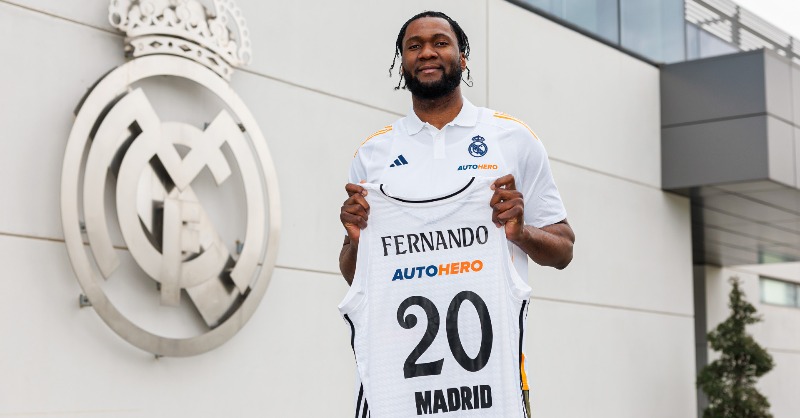 RMBaloncesto's tweet photo. Comunicado Oficial: Bruno Fernando.