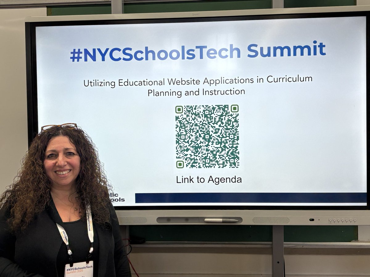 Ty for a wonderful &amp; informative day. Love the focus on the benefits in AI in education.Transforming our digital world.A special ty for the opportunity to host a PD session.#NYCSchoolsTech <a href="/JPatanio/">Jackie Patanio</a> <a href="/DocPalton/">Doc Palton</a> <a href="/GregoryRocco58/">Gregory Rocco</a> <a href="/LAOConnor6/">Lori Ann O'Connor</a> <a href="/MrLuisiSSC58/">Joe Luisi</a> <a href="/MrsFisher58/">Deana Guarella Fisher</a>