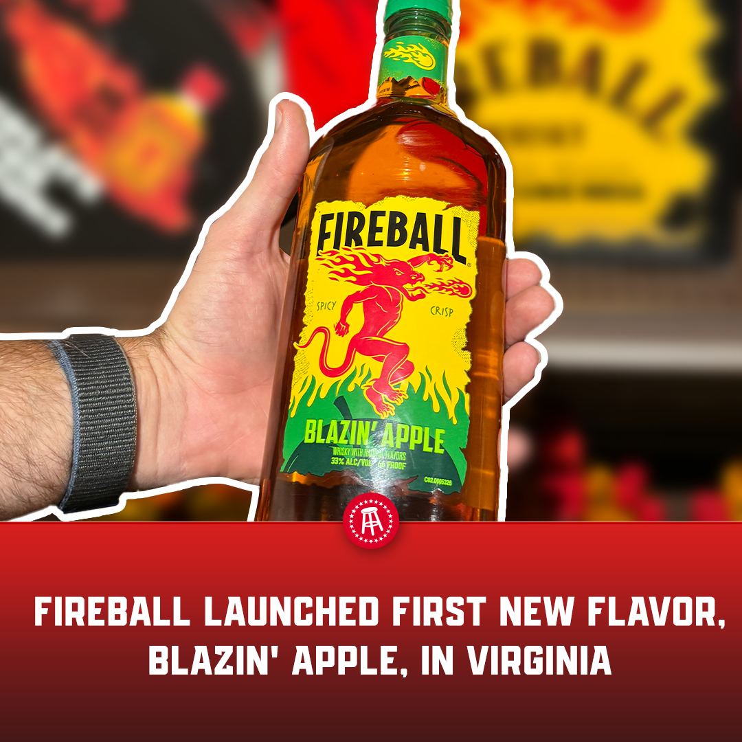 #ad21+ Fireball Blazin’ Apple tastes so good, it’s sinful. Head to your local ABC Fine Wine &amp; Spirits store to pick up and try the new flavor!