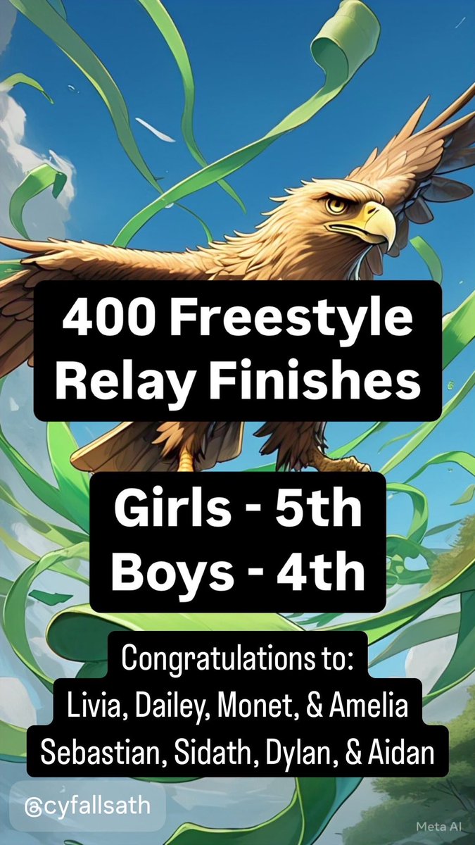 Cy Falls Aquatics tweet media