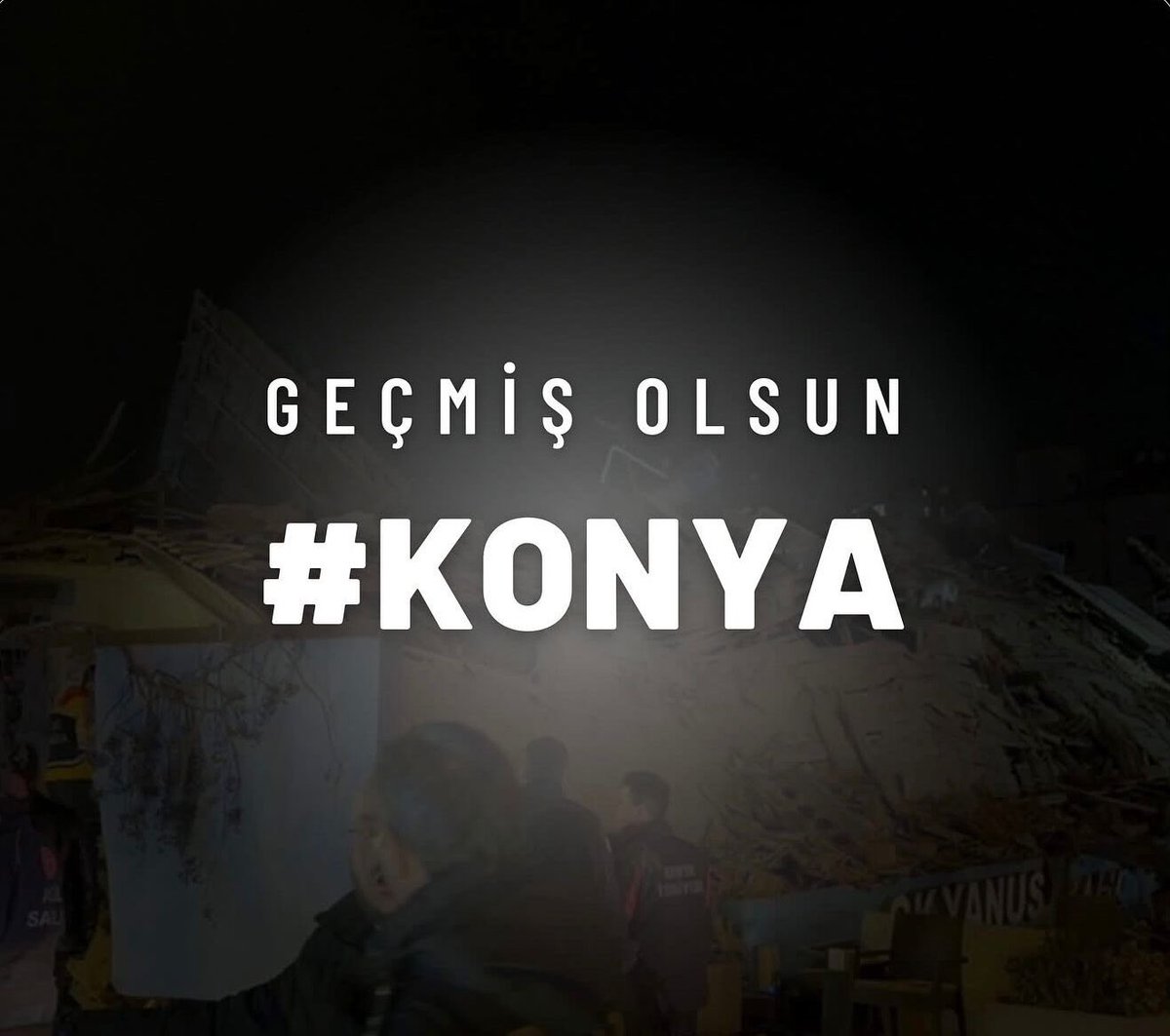 Konya’nın Selçuklu İlçesinde bir binanın çökmesi sonucu enkaz altında kalan vatandaşlarımızın sağ salim kurtarılmasını temenni ediyor, arama kurtarma ekiplerimize kolaylıklar, yaralılarımıza acil şifalar dileriz.