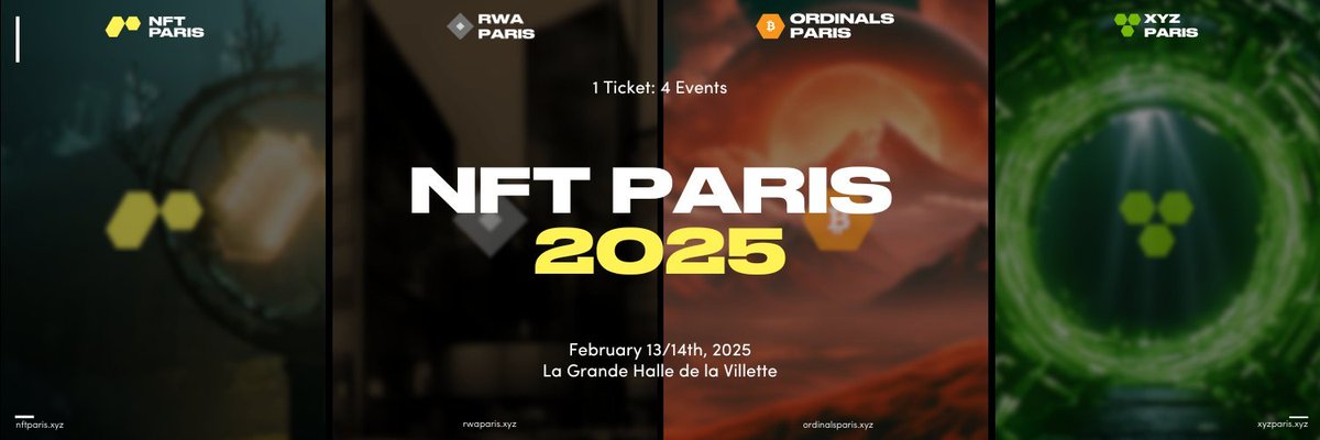 🎁 Gagnez 5 places pour NFT Paris qui se tiendra le 13 et 14 février à la Grande Halle de la Villette, à Paris.

Pour participer :
1️⃣ Suivez <a href="/CryptoastMedia/">Cryptoast</a> &amp; <a href="/nft_paris/">NFT Paris</a>
2️⃣ Likez ce post 👍
3️⃣ Retweetez 🔄

4 événements en 1 ! Découvrez tous les détails dans notre article 👇