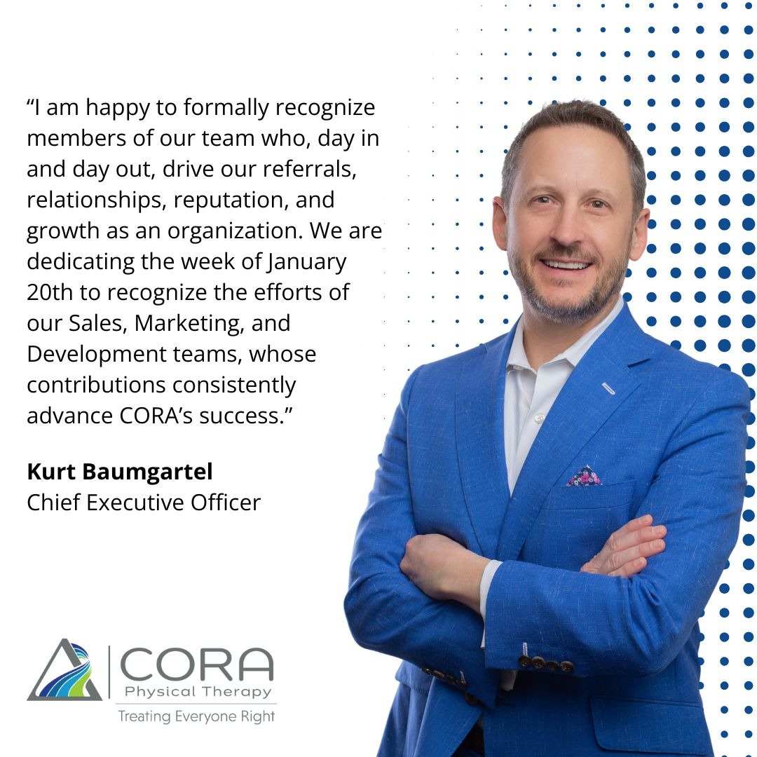 CORAPTherapy's tweet photo. 🎉 This week was for our Sales, Marketing, and Development Teams! As the highlight week comes to an end, our appreciation and excitement for the individuals on these teams continues on!
Thank you, once again, for all you do.
#CORApt #employeerecognition https://t.co/ADvuAI1WwZ