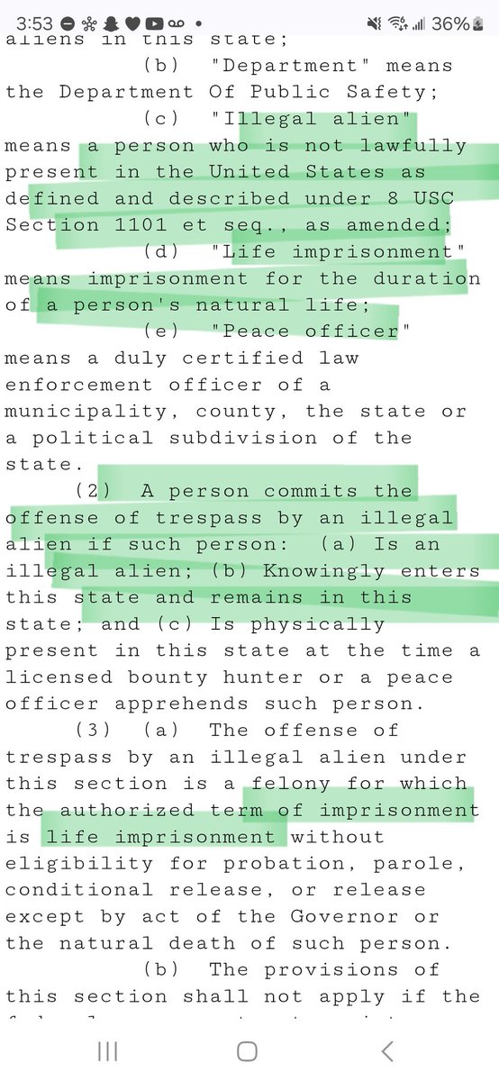 smalls2672's tweet photo. New bill in Mississippi would give illegal aliens life in prison. Mississippi of course is one the top states in the country that uses the most prison labor. Looks like the South is trying to fully open the door back to slavery. 

Link in comments https://t.co/NRqBul9x7a