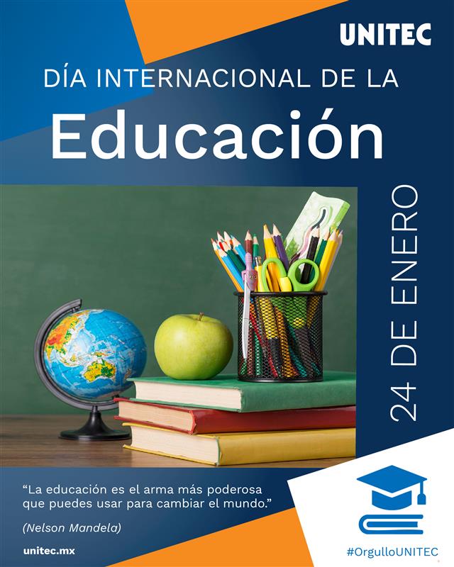 🌍✨ Hoy celebramos el poder transformador de la educación. ✨🌍
En este Día Internacional de la Educación, recordemos que aprender es mucho más que adquirir conocimientos: es abrir puertas, romper barreras y construir un futuro más justo y equitativo para todos.