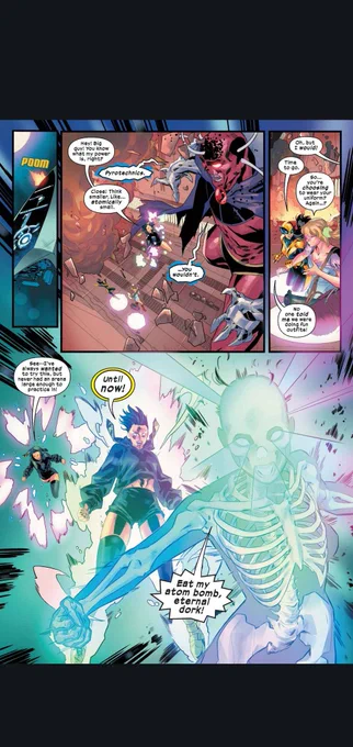 @coockieofroses @kbitykbity @TeeCeeComics @ytvizthex She can also turn herself into a living bomb 