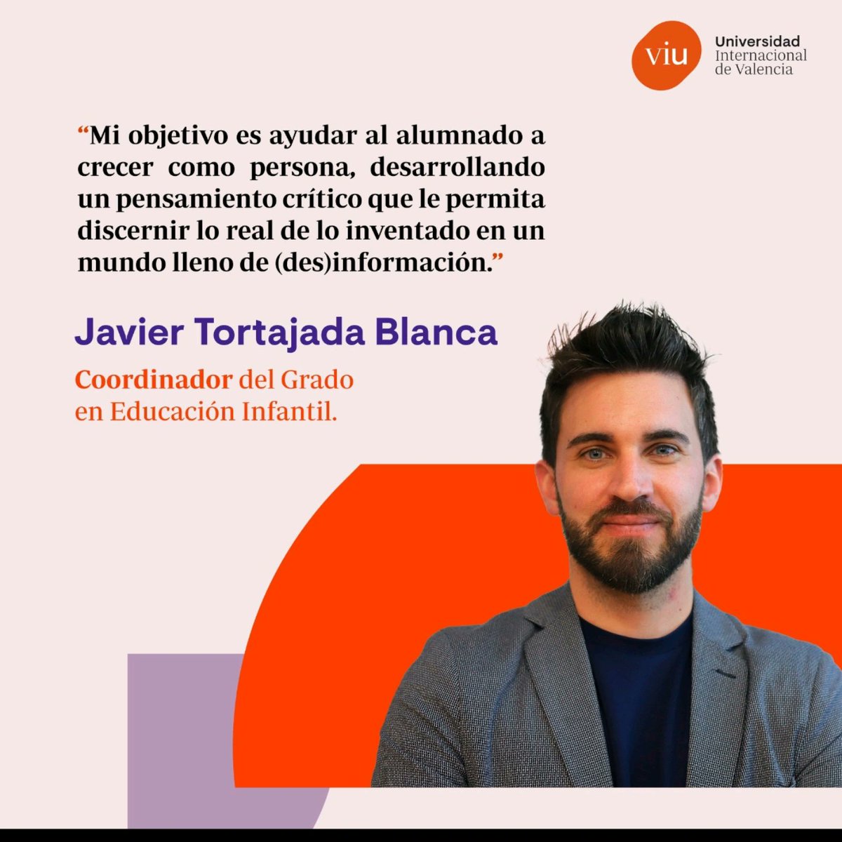 Educar no es llenar cabezas, es encender corazones y transformar vidas. Desde el Grado en Educación Infantil de <a href="/UniversidadVIU/">Universidad Internacional de Valencia - VIU</a>, formamos a quienes cambiarán el mundo a través de la magia de enseñar. 🌍💡 #DíaDeLaEducación #TransformarElFuturo