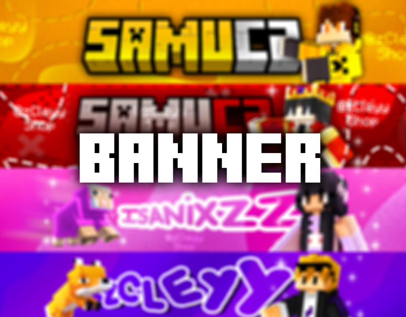 zCleyyOFC's tweet photo. galerinha, também faço banner blz? 🥱
#thumbnail #banner #minecraft #gfx #thumb #minecraftbanner https://t.co/nZiYDdpiiQ