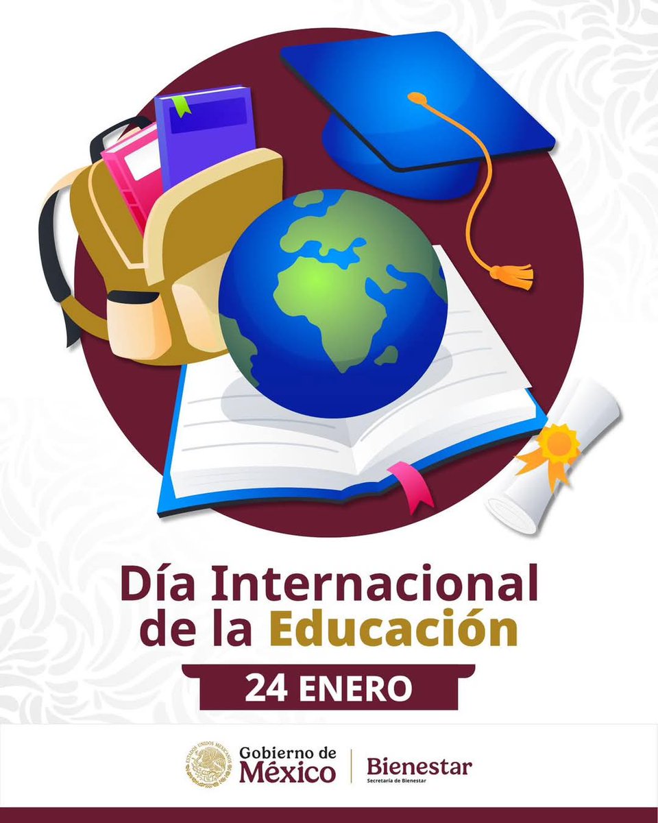 La #Educación es la llave que abre las puertas al desarrollo, la igualdad y la justicia social. Trabajamos por una educación inclusiva, equitativa y de calidad que garantice oportunidades para todas y todos, sin dejar a nadie atrás. 📚🎓

#HumanismoMexicano
#PrimeroLosPobres