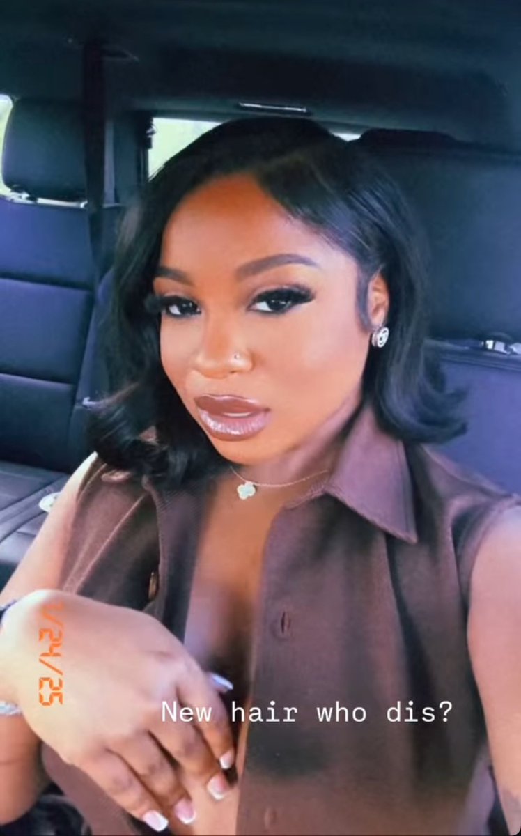 ashley_ashley94's tweet photo. Yes fucking mam @reginae_carter1 I love this style on you babes it’s giving grown fucking woman with a side of classy 😍😍😍just beautiful https://t.co/GrfoyZTlpZ