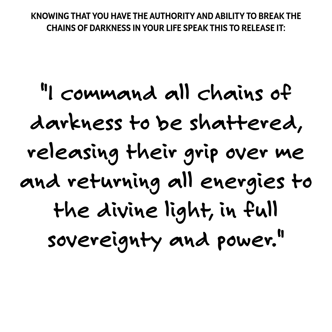katiep18's tweet photo. You Have the Authority and Ability to Break the Chains of Darkness in Your Life:

"I command all chains of darkness to be shattered...

https://t.co/FK5RB84QMS

#BreakTheChains #SpiritualAuthority #DivineLight #EnergyHealing #heal https://t.co/1pK1hZLwCR