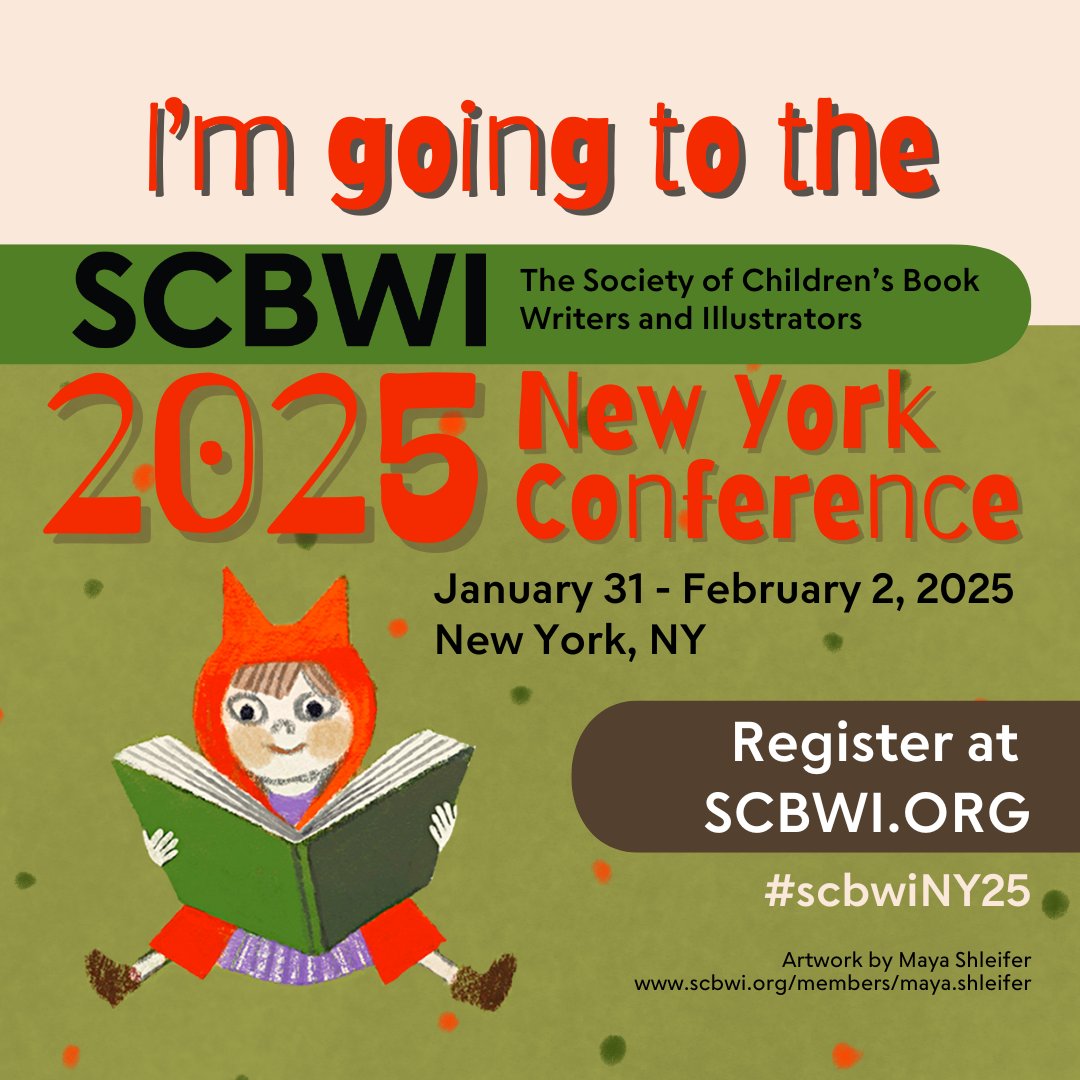 Only 1 week to go before #scbwiNY25. I can't wait! Thank you <a href="/scbwi/">scbwi</a> for this incredible #kidlit conference. And I'm so grateful to <a href="/AccessCopyright/">Access Copyright</a> for the Professional Development Grant that made my attendance possible. Who else is going to be in NYC next week?