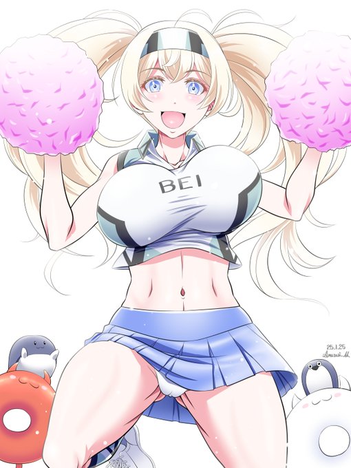 #このタグを見た人は黙ってチアガールを貼る 