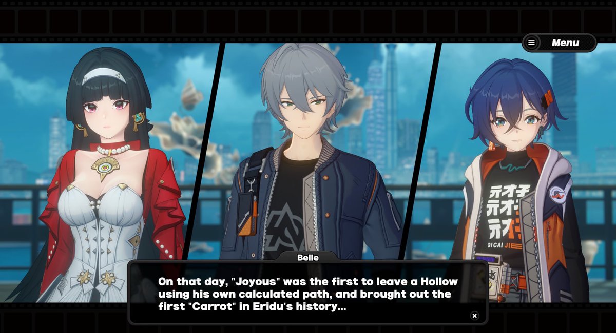 Zenlessnewz's tweet photo. Void Hunters Joyous and Sunbringer mentioned in the new event!!
#zzzero #ZenlessZoneZero https://t.co/VE7Y5VLBf4