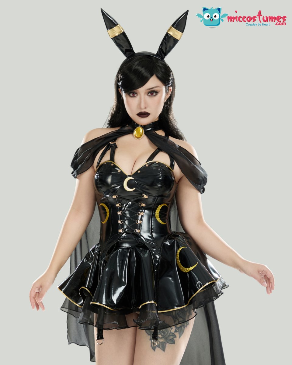 miccostumes's tweet photo. Look familiar? Yep, that's a #Umbreon dress based on our previous Raven dress🖤🌙
PU leather and chiffon give it a smooth texture, do you like it?
Cosplay id: 268951
📅Jan Preorder: Jan 13 - Feb 5(EST)
#miccostumes #umbreoncosplay #umbreonfanart #pm #pmcosplay https://t.co/HOXeN4Ockj