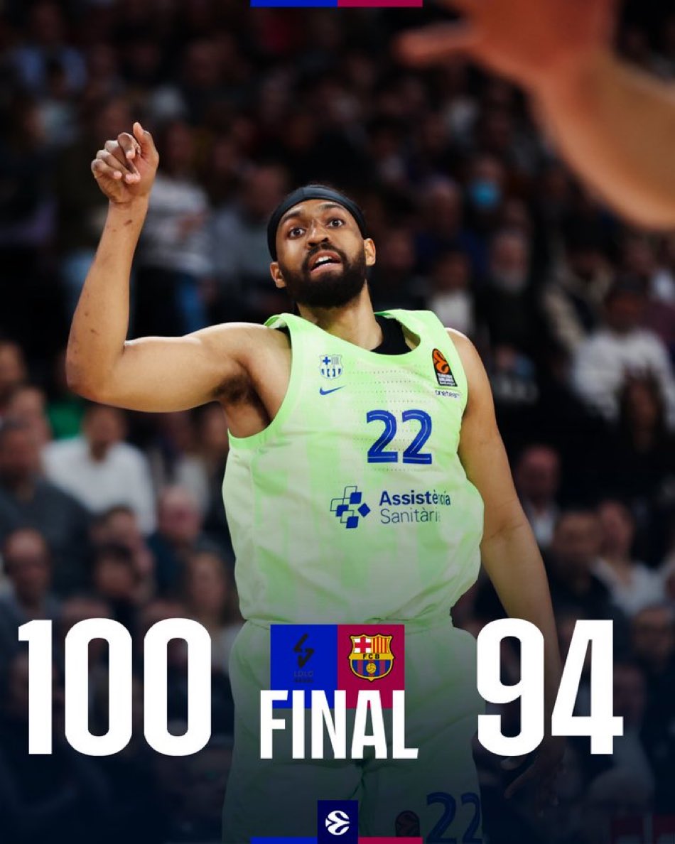El <a href="/FCBbasket/">Barça Basket</a> vuelve a las andadas y pierde ante <a href="/LDLCASVEL/">LDLC ASVEL</a> haciendo un partido muy malo y encajando otra vez 100 puntos. Muy mala defensa en general y así es muy difícil ganar fuera de casa.
Rotaciones un poco extrañas y gestión dramática de los últimos minutos.